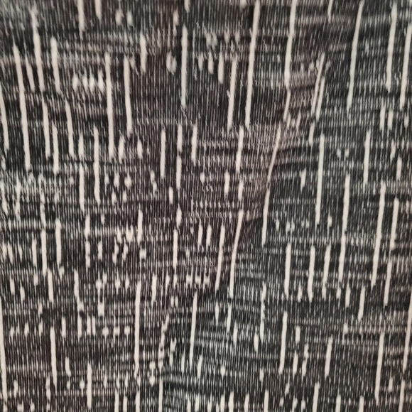 M&S Collection A Line Stripes Gray Pencil skirt Size 10 - Picture 5 of 11